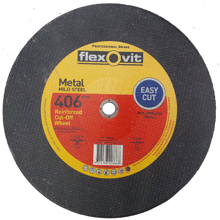 Flexovit Reinforced Cut-Off Wheel 406mm
