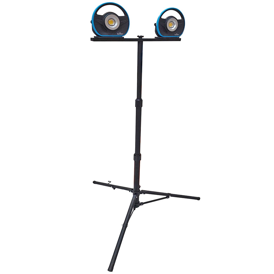Almax® Leopard 10W Cordless LED Work Lights x 2 and stand