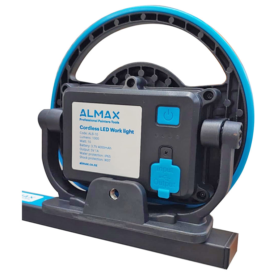 Almax® Leopard 10W Cordless LED Work Lights x 2 and stand