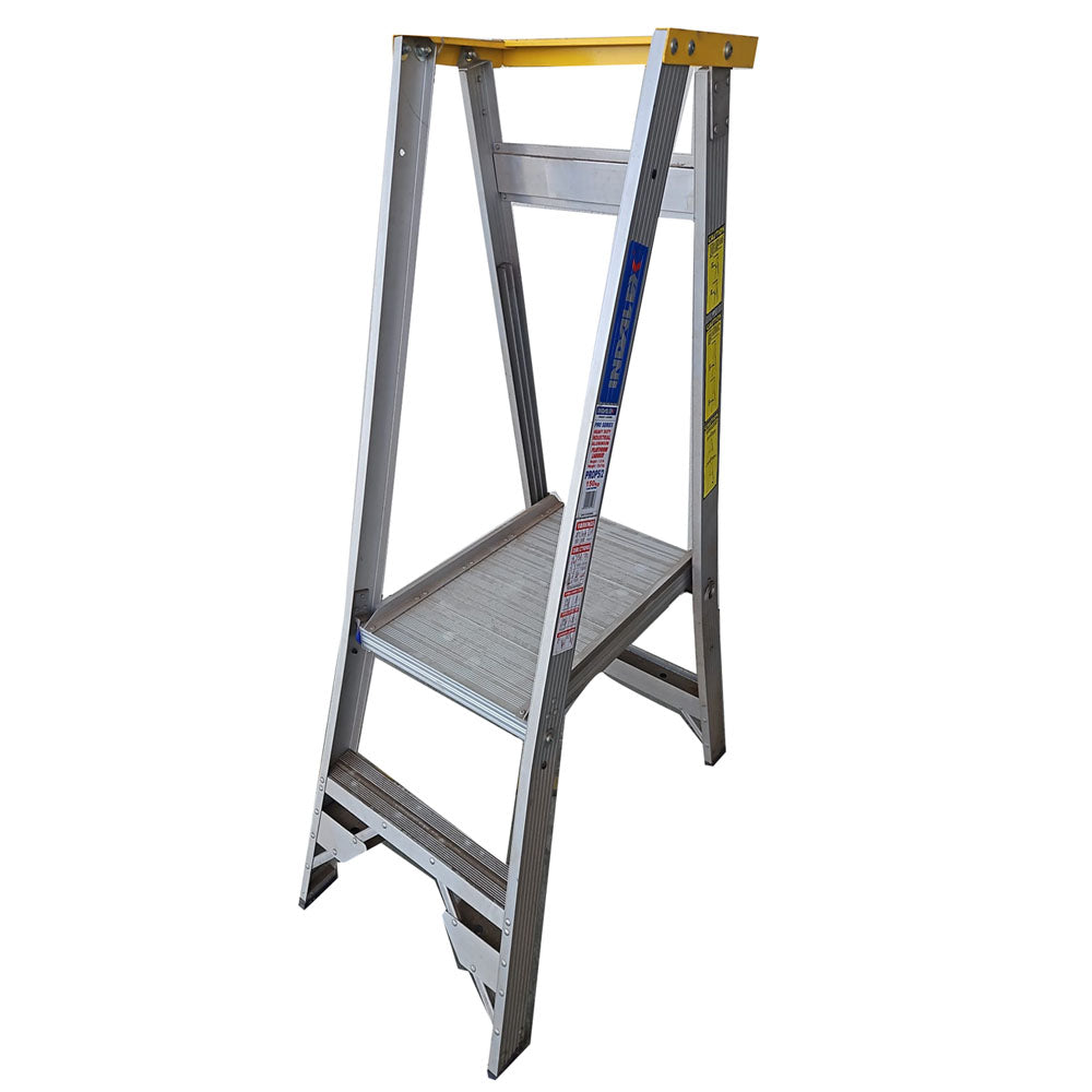 Indalex Pro Platform Step Ladder