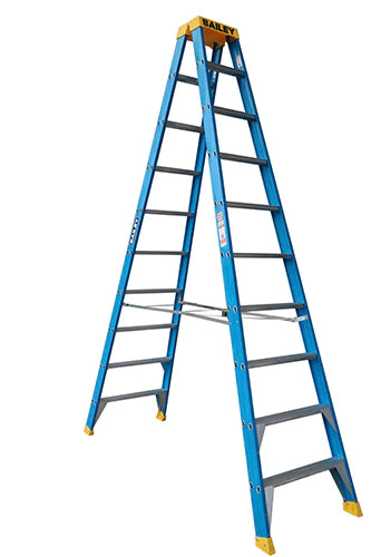 Bailey Pro Fibreglass Double Sided Ladder 150kg