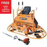 Raptor Ride On Power Trowel 36"