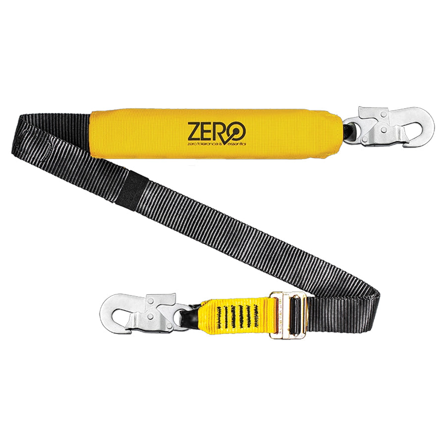 Zero Single Adjustable Webbing Lanyard (Snaphook)