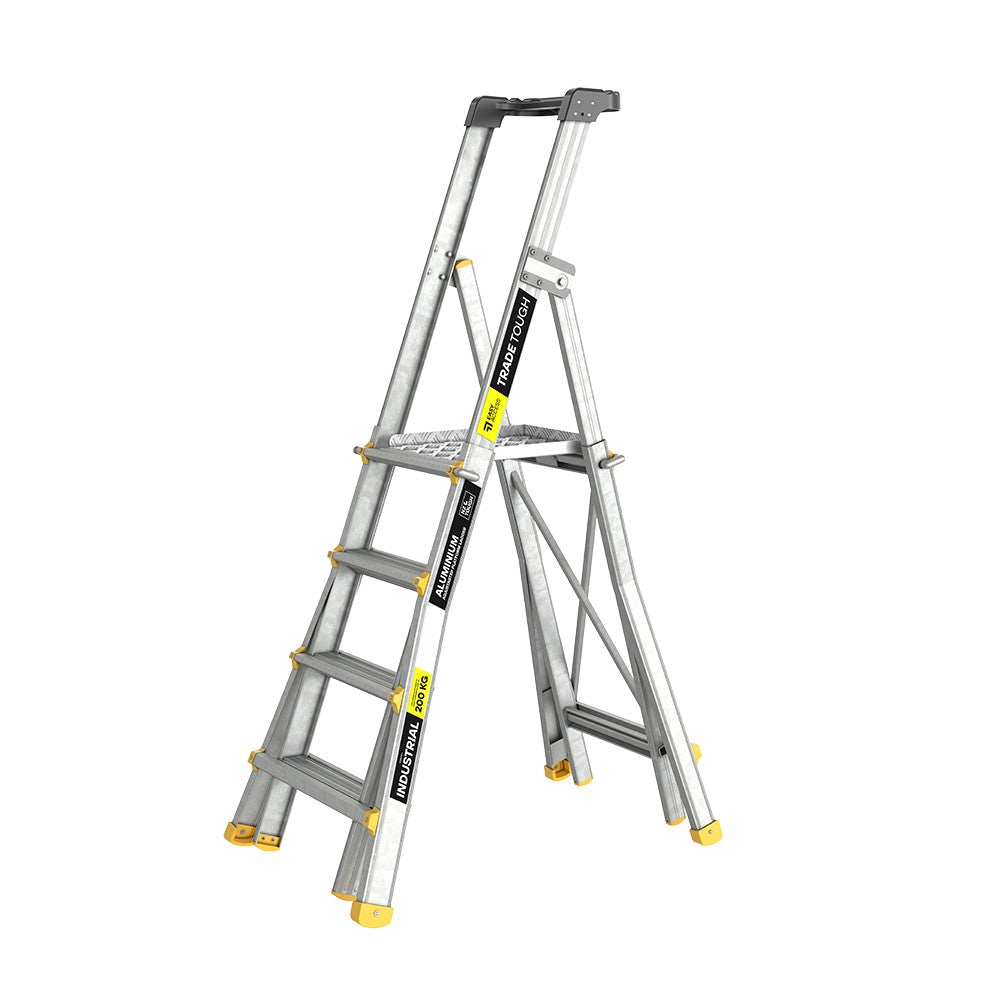 Easy Access Adjustastep Telescopic Platform Ladders