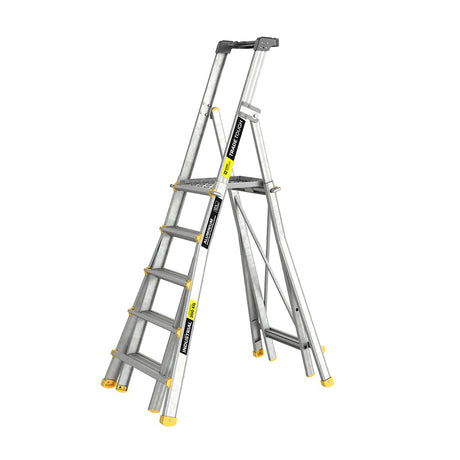 Easy Access Adjustastep Telescopic Platform Ladders