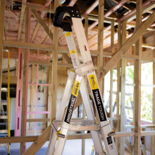 Easy Access Adjustastep Telescopic Platform Ladders