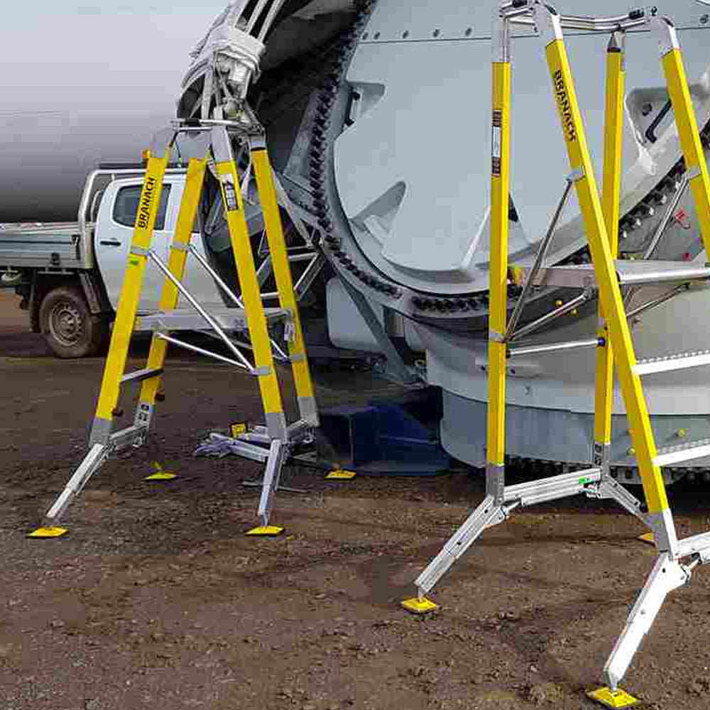Ladder All Rocking Stepper Branach All Terrain Step Platform Ladders – TotalSite Supplies
