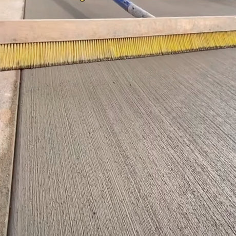 Soft Yellow Bristle Concrete Brooms