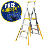 Bailey Adjustable Height Platform Ladder