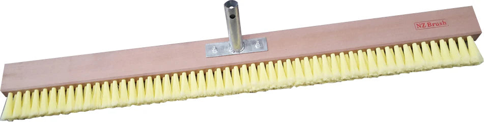 Soft Yellow Bristle Concrete Brooms