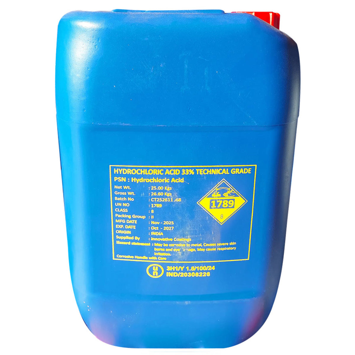 Hydrochloric Acid (33%) 20L
