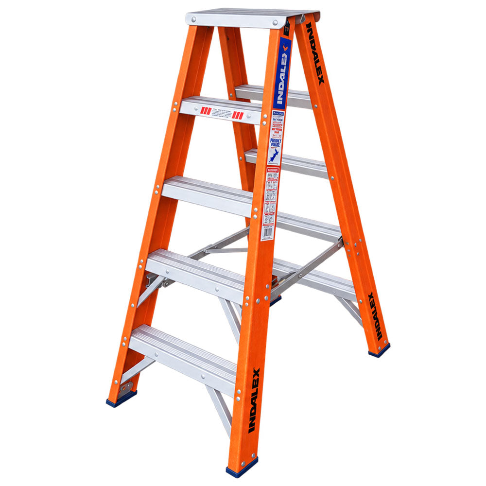 Indalex 5 Step Double Sided Ladder
